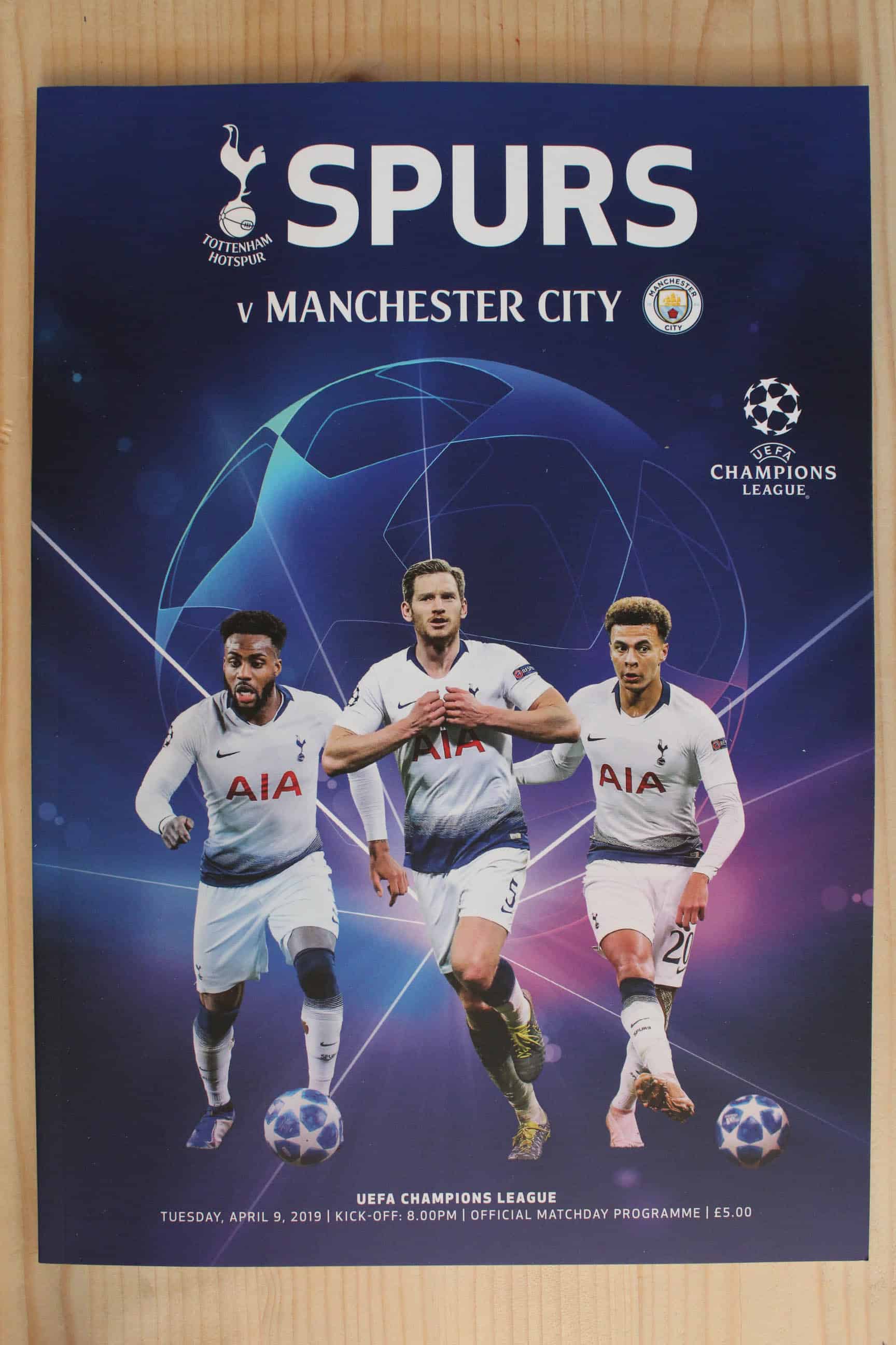 Tottenham Hotspur FC v Manchester City FC